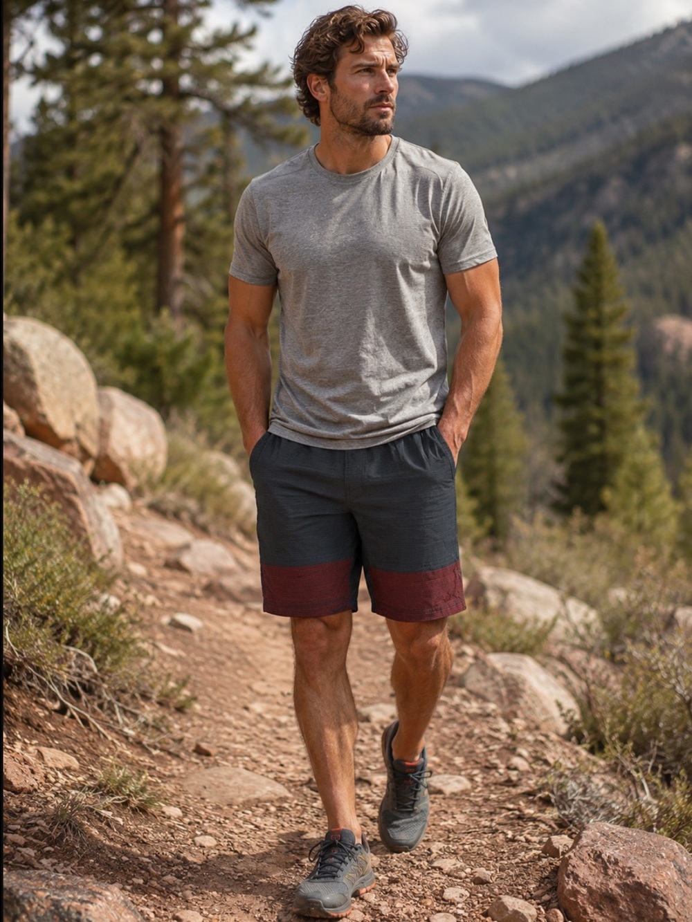 NWT Prana Men's Super Mojo Shorts II Yoga Athletic Athleisure Performance Casual